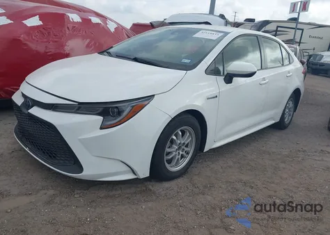 2021 Toyota Corolla Hybrid Le из США, поврежденный, VIN JTDEAMDE0MJ033399